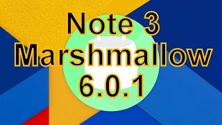 SMN900TSMN9005 How to Update amp Install Android 60 Marshmallow on Samsung Galaxy Note 3 [upl. by Nikolia458]