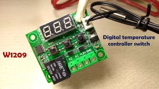 W1209 Digital temperature controller part one [upl. by Emorej]