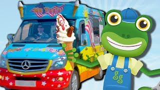 Geckos Ice Cream Truck Treasure Hunt  Videos For Kids [upl. by Celtic500]