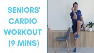 Gentle LowImpact Cardio Workout for Seniors [upl. by Orv]