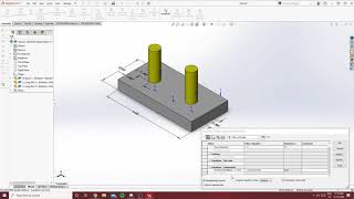 Global Variables amp Equations in an Assembly  SolidWorks 2020 [upl. by Aicekan]