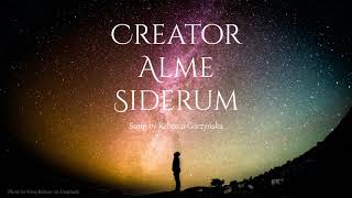 Creator Alme Siderum a cappella with lyrics [upl. by Spitzer]