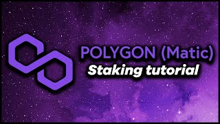 Polygon Matic Staking Tutorial [upl. by Hertha]