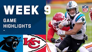 Panthers vs Chiefs Week 9 Highlights  NFL 2020 [upl. by Sehcaep]