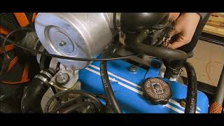 Renault Estafette 1979 engine first start after restoration  Josco Luxembourg [upl. by Ylremik]