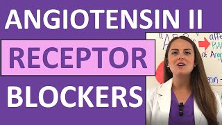 Angiotensin II Receptor Blockers ARBs Nursing NCLEX Pharmacology Cardiovascular [upl. by Critta]