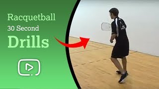 Play Better Racquetball  30 Second Drills featuring Shane Vanderson [upl. by Hutton528]