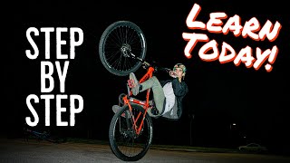 How To Wheelie a Mountain Bike the EASY way  Beginner or Advanced [upl. by Lander]