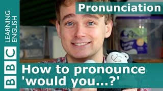 Pronunciation How to pronounce would you [upl. by Lorant]