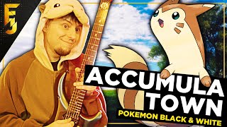 FURRET WALK Accumula Town  Pokémon Black amp White METAL [upl. by Mharba608]