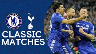 Chelsea 20 Tottenham  John Terry Strike Secures Victory 🏆  League Cup Final Classic Highlights [upl. by Nunnery]