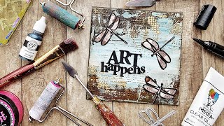 7 SIMPLE Mixed Media TECHNIQUES [upl. by Claribel]