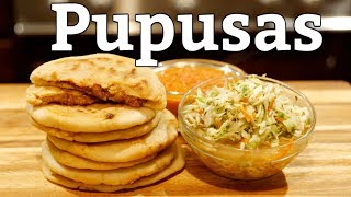 How to make Salvadoran Family Pupusas Recipe With Curtido  Views on the road Viewer Recipe [upl. by Anelliw352]