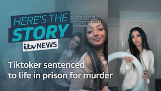 TikTok influencer sentenced to life in prison for murder  ITV News [upl. by Bentley]