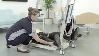 Aidacare Training Video  Manual Handling  Floor Lift [upl. by Aseyt]