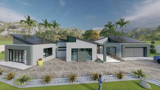 MODERN DESIGN 4 BEDROOM HOUSE [upl. by Euqirdor743]