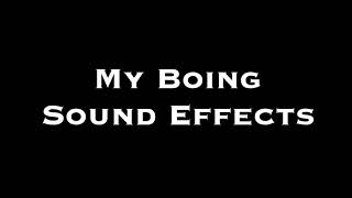 Boing sound effects [upl. by Nofets]