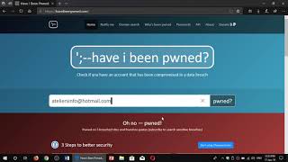 Have I been Pwned and What to do if you have been in a data breach [upl. by Lareine]