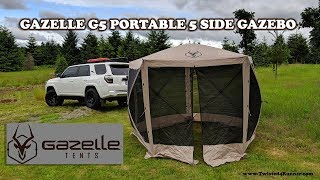 Our New Gazelle G5 Portable 5 Sided Gazebo [upl. by Deanne665]