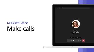 How to make calls with Microsoft Teams [upl. by Dreher]