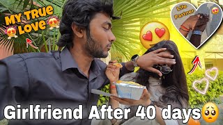 Girlfriend Meet After 40 Days🥺🥰  Guddu Vlogs [upl. by Enitsua]