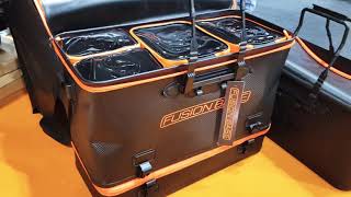 New Tackle GURU Fusion luggage Tackle and bait bags [upl. by Ennahgem]