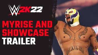 WWE 2K22 MyRISE amp 2K Showcase Trailer [upl. by Anirec911]