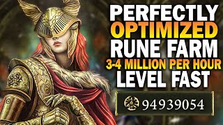 Elden Ring  A Perfectly Optimized 3 Million Per Hour Rune Farm  Level Fast In Elden Ring [upl. by Gipson341]