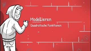 Quadratische Funktionen  Modellieren von quadratischen Funktionen Anwendungsaufgabe [upl. by Giess]