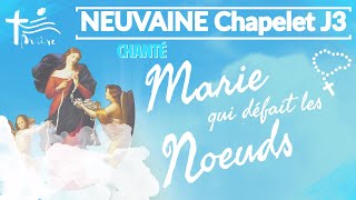 Jour 3 • Neuvaine à Marie qui défait des noeuds chantée [upl. by Gabbey675]