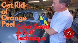 How to Sand and Buff Clear Coat  3M Sand amp Polish System [upl. by Loos]