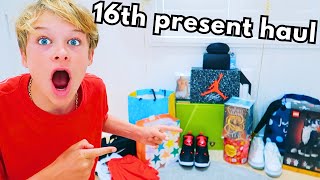 BIGGYS 16th BIRTHDAY PRESENT HAUL [upl. by Dlarrej]