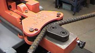 Portable Rebar Bender and Rebar Cutter Combo  Fascut FS600 [upl. by Ynnep]