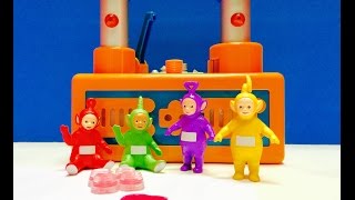 TELETUBBIES Toys Tubby Custard Machine Spill [upl. by Bobbi]