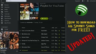 2021 How to download ALL Spotify tracks at once directly to MP3 [upl. by Yelrebmik758]