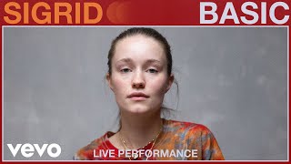 Sigrid  Basic Live Performance  Vevo [upl. by Ennaoj]