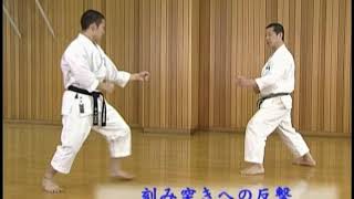 Masao Kagawa sensei Ashiwaza taisabaki Jiyuipponkumite with Nagaki Shinji [upl. by Noryd126]