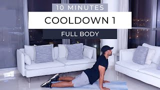 Cooldown amp Stretch  10 Minutes  Full Body [upl. by Brick]