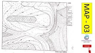 Geological map profile and cross section Map 3 [upl. by Powder]