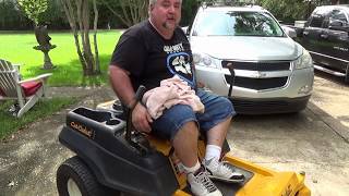 How To Replace Cub Cadet  MTD RZT Starter Solenoid [upl. by Adnirolc]