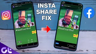 How to Fix Insta­gram Share to Face­book Not Working  Easy Solution  Guiding Tech [upl. by Heilman849]