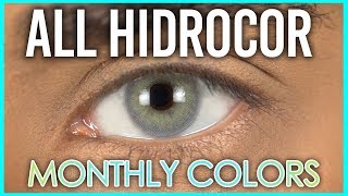 All Solotica Hidrocor Monthly Colors  Review [upl. by Eymaj]