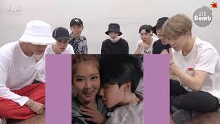 BTS Reaction  BTS x BLACKPINK COUPLE SHIPS 2019 [upl. by Roede]