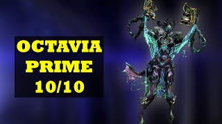 Octavia Prime The Amazing New Warframe  Warframe Build And Overview [upl. by Akiemat873]