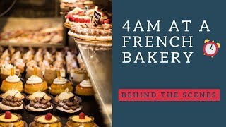 Behind the scenes at a French bakery [upl. by Naves668]