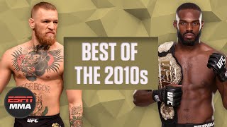 The best MMA fights of the decade McGregor vs Diaz Jones vs Gustafsson and more  ESPN MMA [upl. by Amble224]