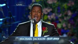 Jermaine Jackson  Smile Live Performance at Michael Jackson Memorial [upl. by Ringe728]