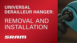 Universal Derailleur Hanger Removal and Installation [upl. by Tadio]