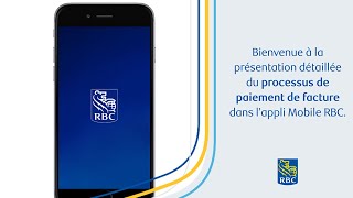 Paiement de facture dans l’appli Mobile RBC [upl. by Aneger386]