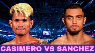 JOHN RIEL CASIMERO VS SAUL SANCHEZ FIGHT [upl. by Friederike]